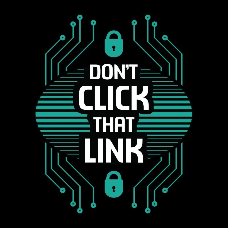 Cybersecurity Don't Click That Link Programming