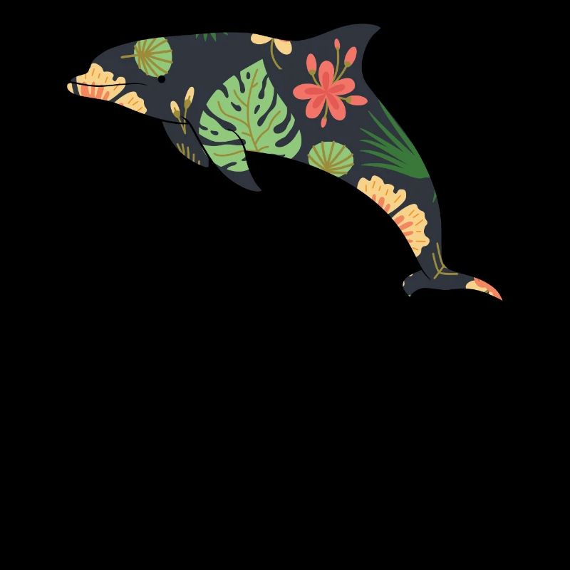 Dauphin Fleur Tropicale Floral