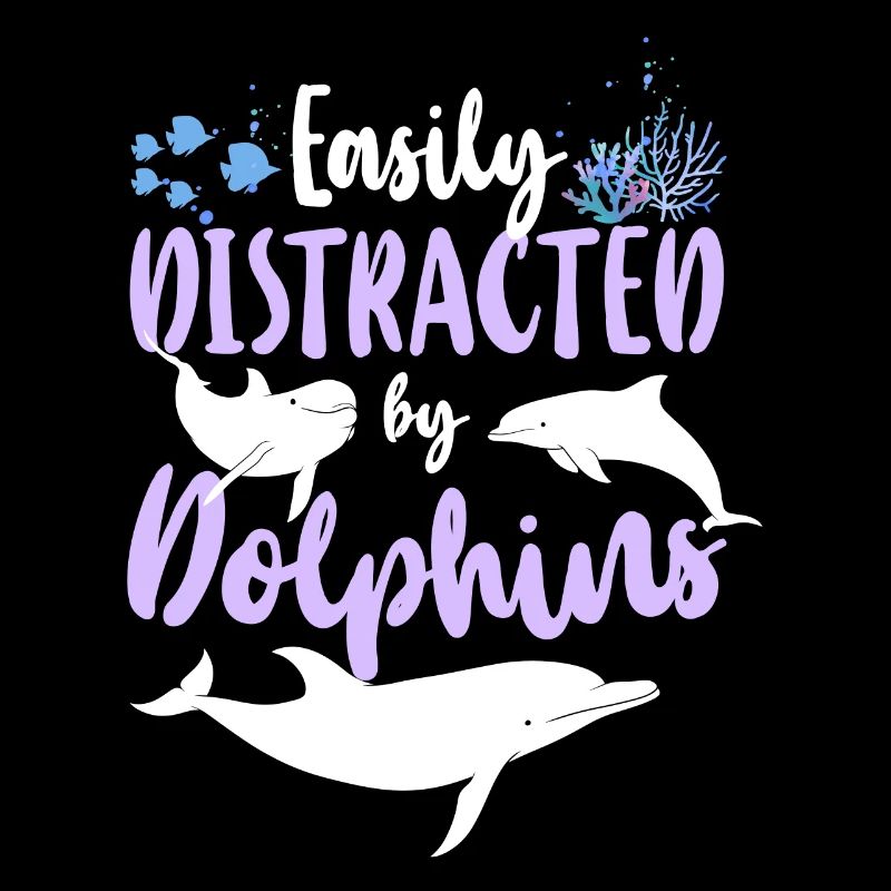 Dolphin Easily Distracted By