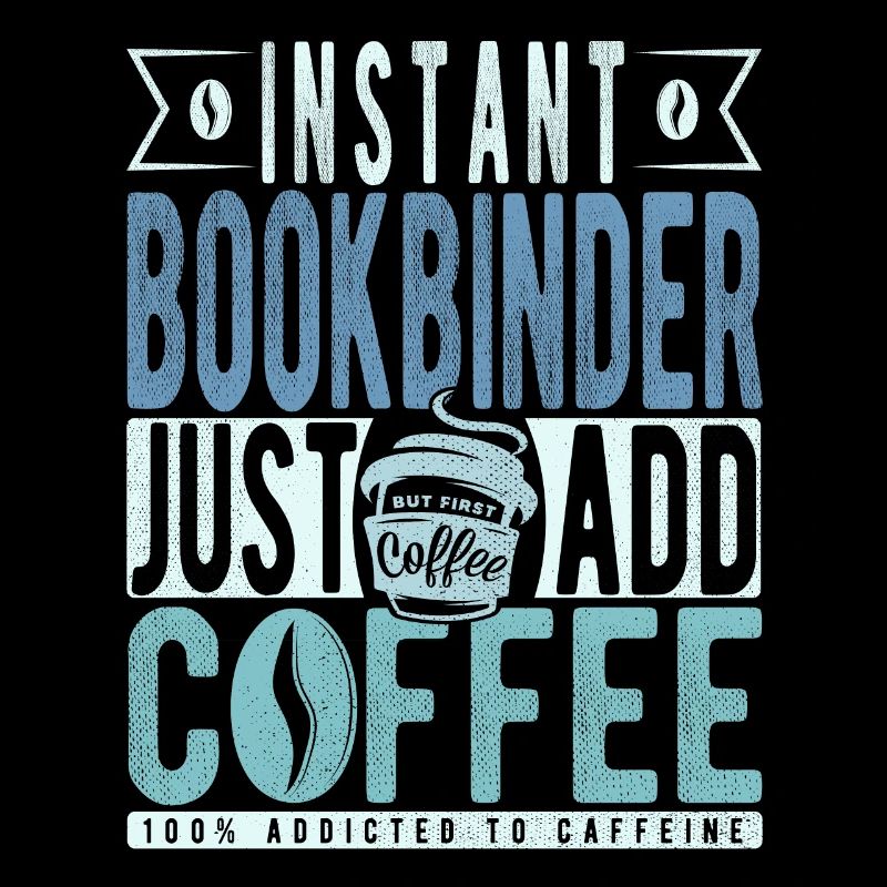 Instant-Buchbinder Fügen Sie einfach Kaffee hinzu