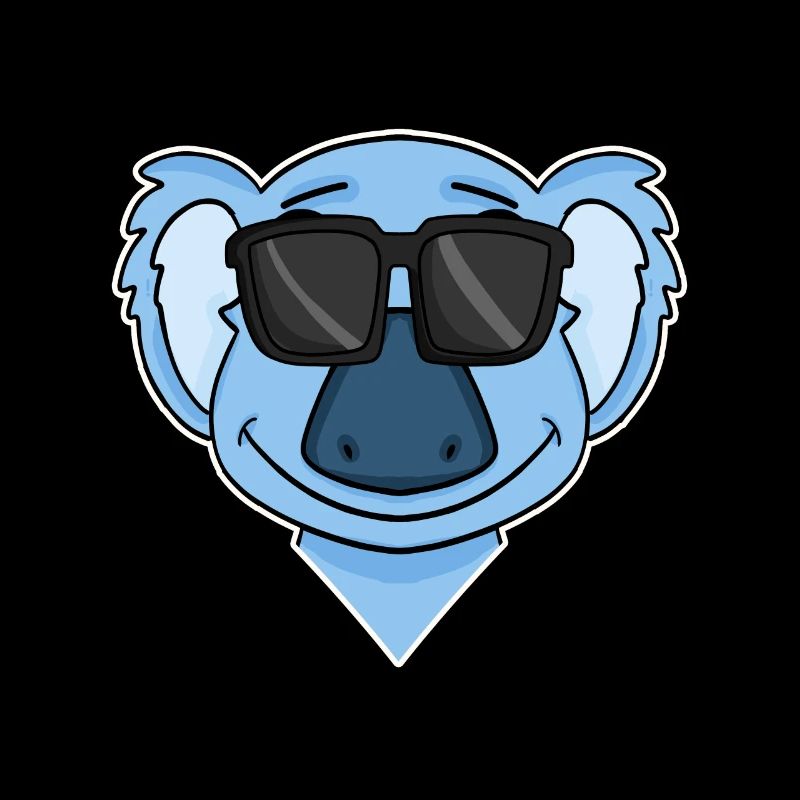 Koala mit Brille