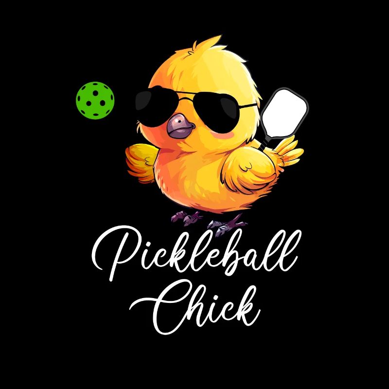 Pickleball Chick, funny pickleball