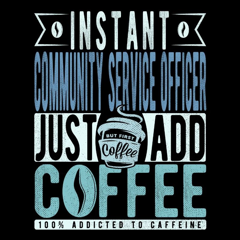 Agent de service communautaire instantané Il suffit d’ajouter du café