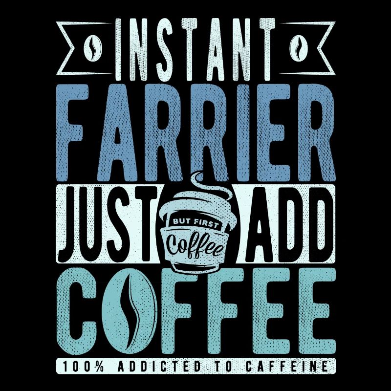 Maréchal-ferrant instantané Il suffit d’ajouter du café