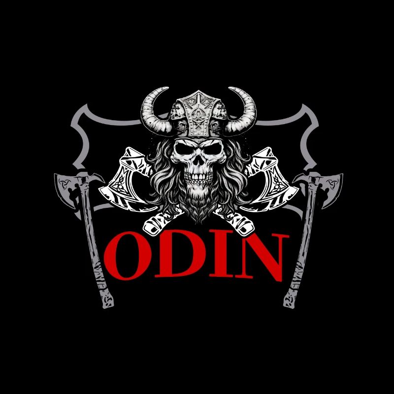 Wikinger Tshirt Viking Valhalla Walhalla Gott Odin