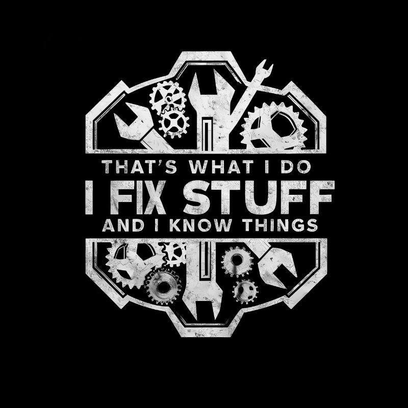 Car mechanic mechatronics technician screwdriver sayings