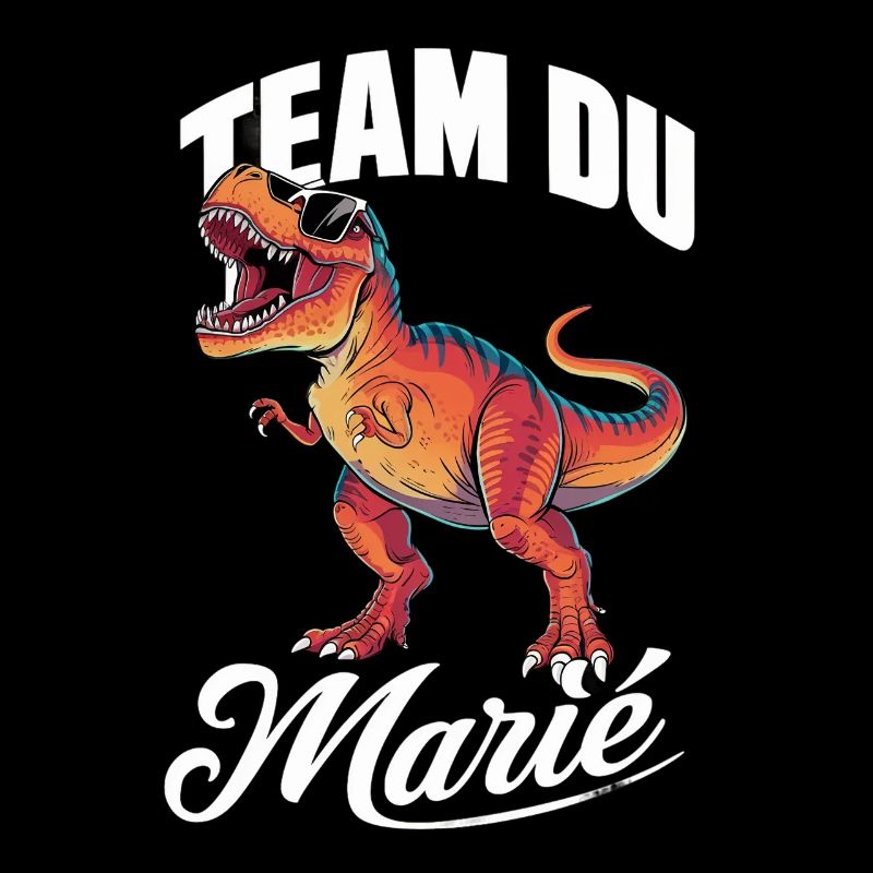 Hochzeitsmann Dinosaurier Team Bräutigam T-Rex