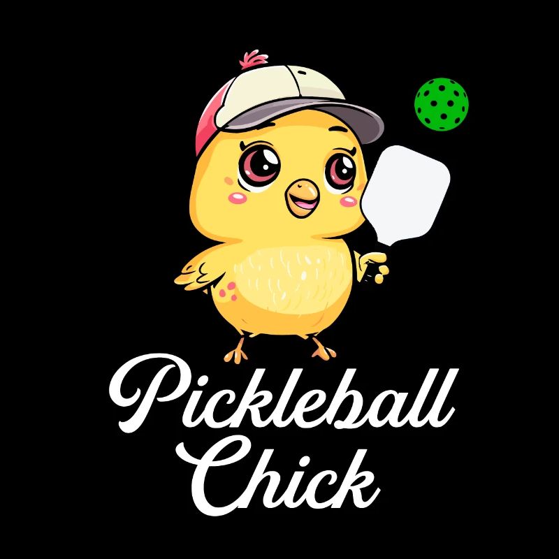 Pickleball Chick, funny pickleball