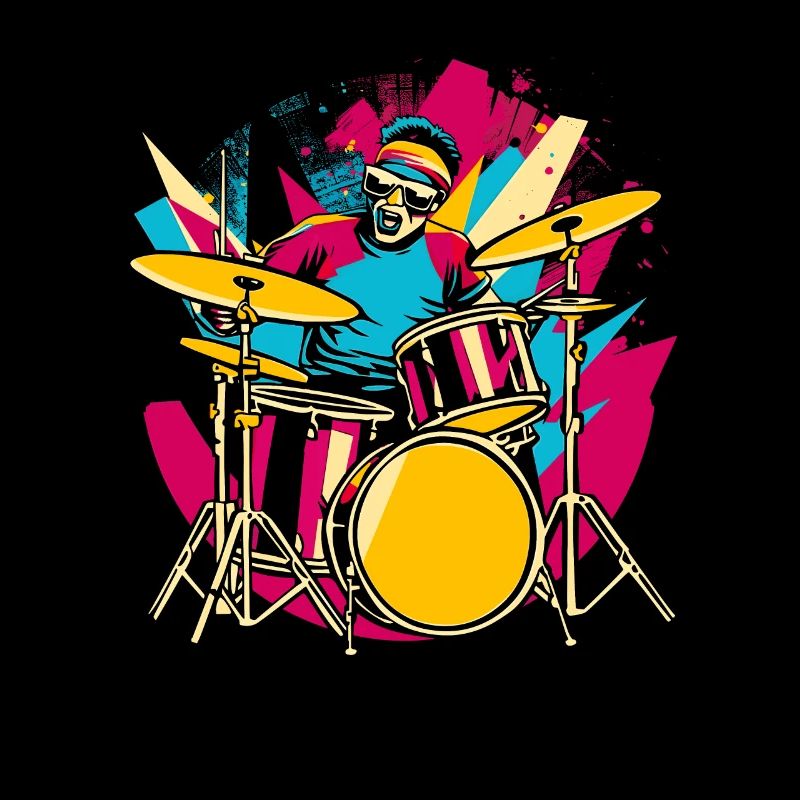 Drummer Synthwave