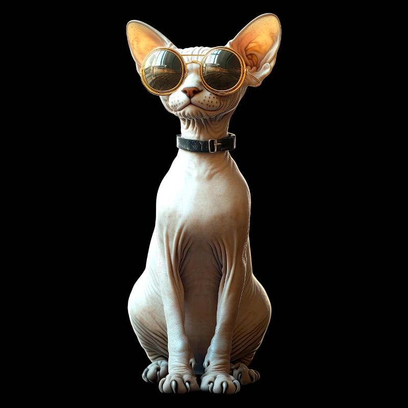 Chat Sphynx Chat Sphynx Chat Canadien Mignon Sphinx