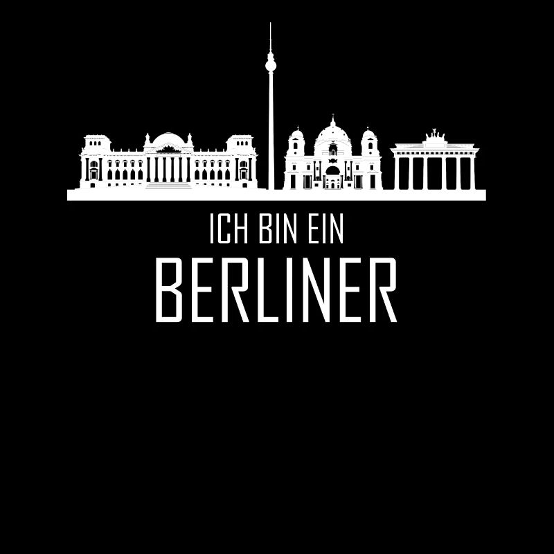 Berlin Skyline I'm a Berliner