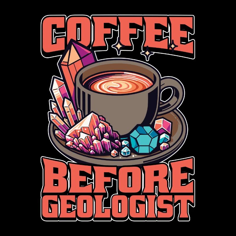 Geologist Coffee Before Geoscientist Coffee Lover