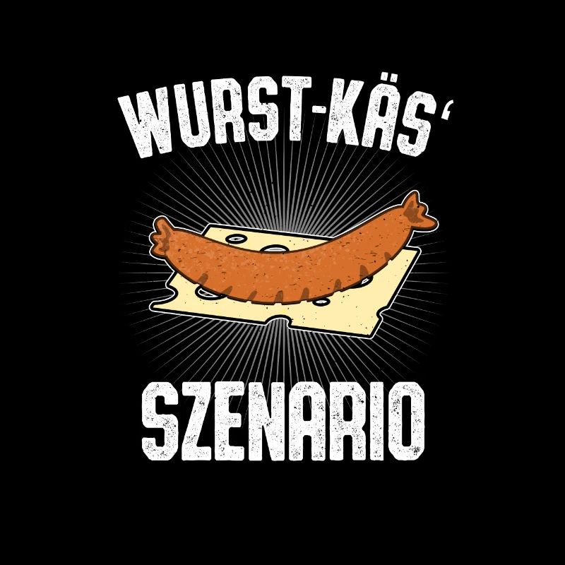 Saucisse Fromage Scénario Bratwurst Fromage Jeu de mots Fun