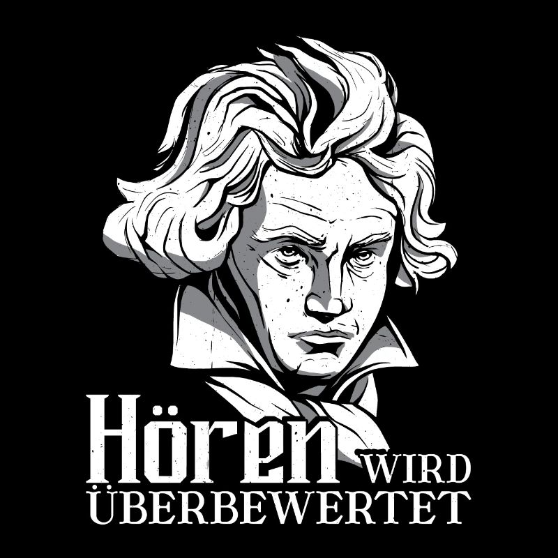 Komponist Beethoven taub Hören wird überbewertet