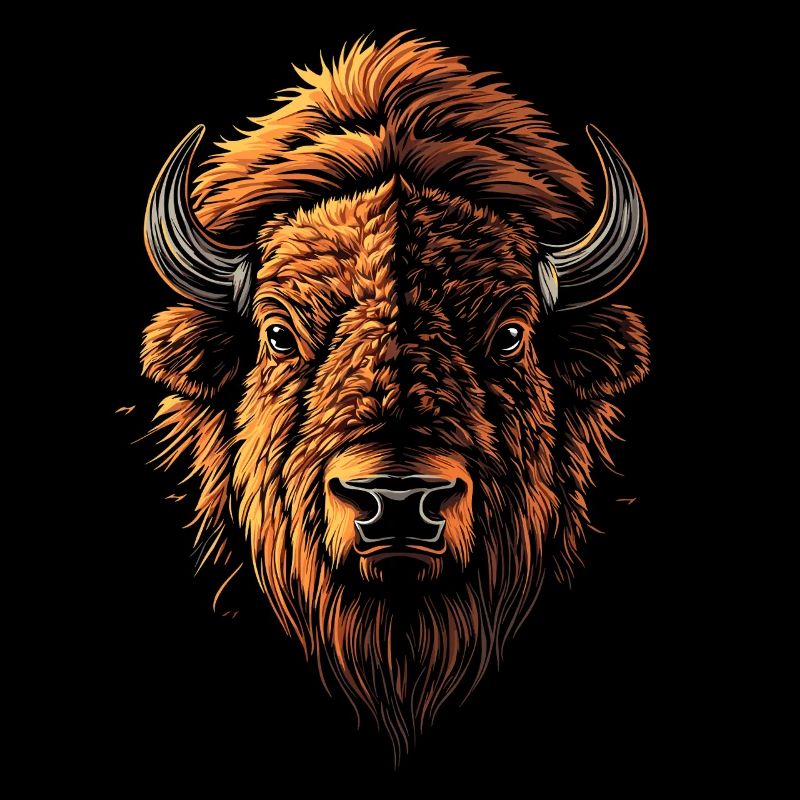 Bison, Bison, Bovins sauvages, Bison, Bison d’Amérique