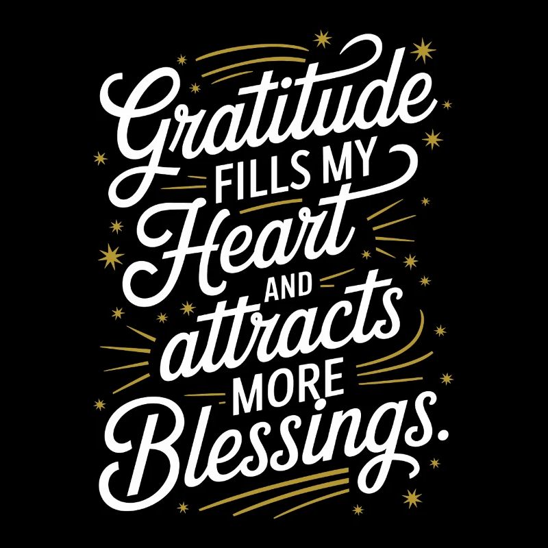 Gratitude fills my heart and draws more blessings