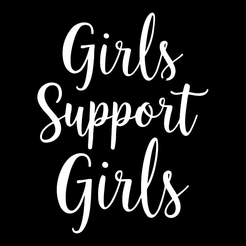 Filles Soutien Filles Déclaration Amitié