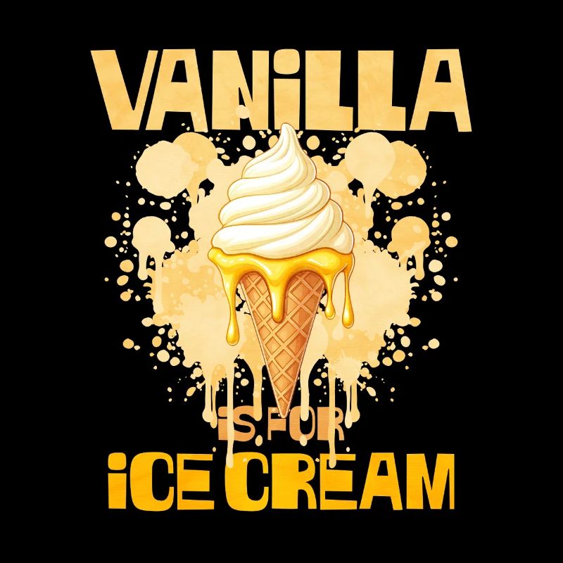 Cornet de glace à la vanille