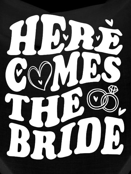 Here Comes the Bride – Wedding Statement