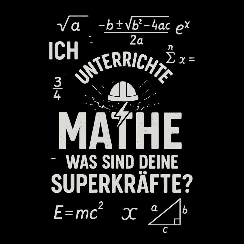 Mathe Superkräfte – Ich unterscheide Mathe Lehrer