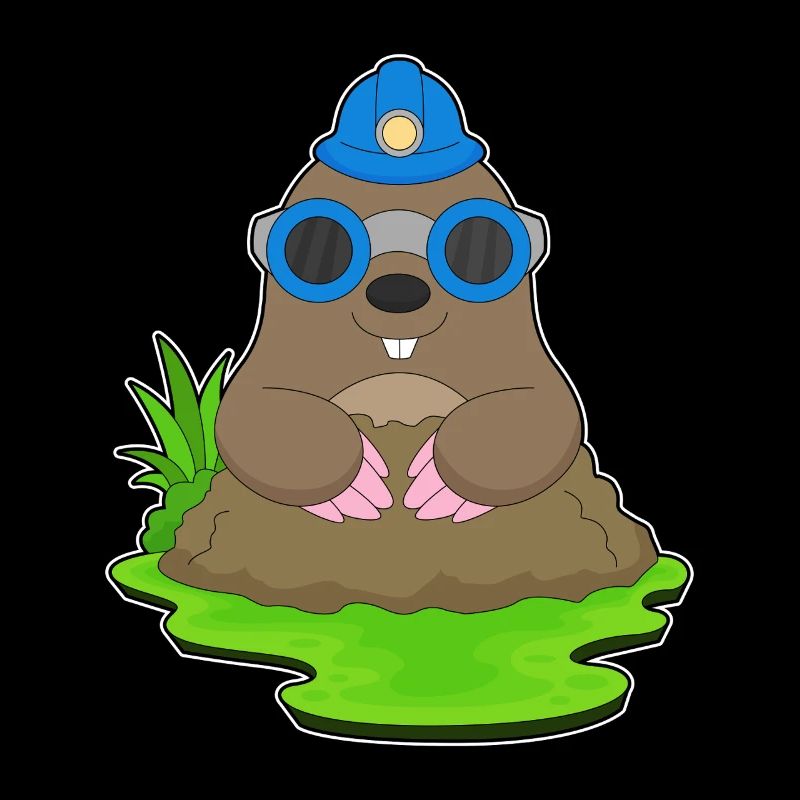 Mole Miner Mining Helmet Mining
