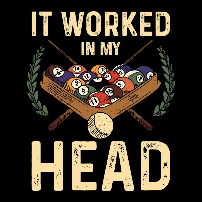 Head Has Pool Humor