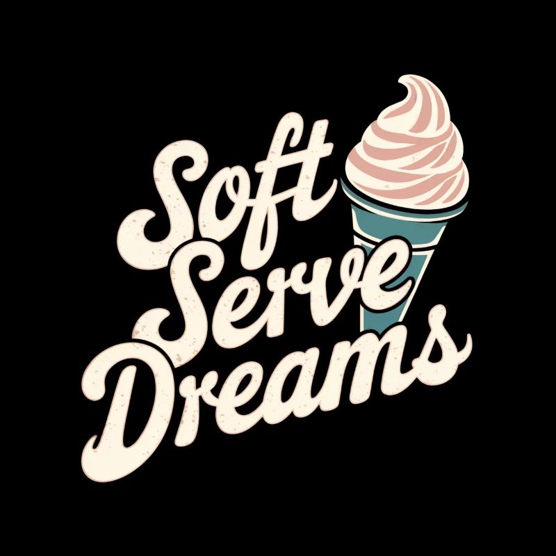 Soft Serve Dreams – Retro Eiscreme