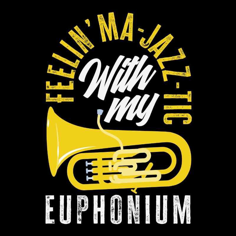 Lecteur d’euphonium vintage