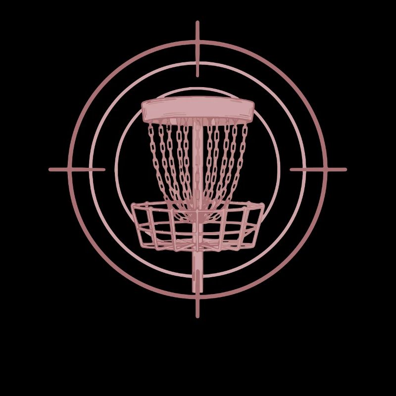 Disc Golf Basket Target Drôle Disc Golf Flying