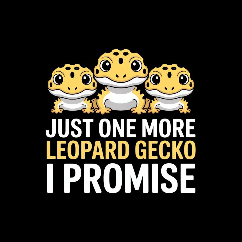 Leopardgekko-Trio Versprechen
