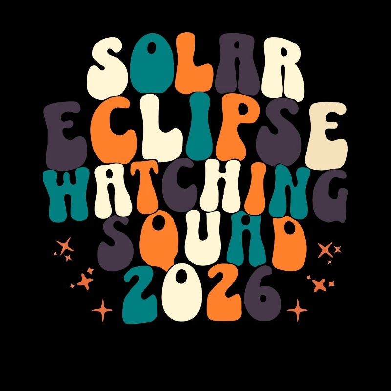 Solar Eclipse Watching Squad 2026