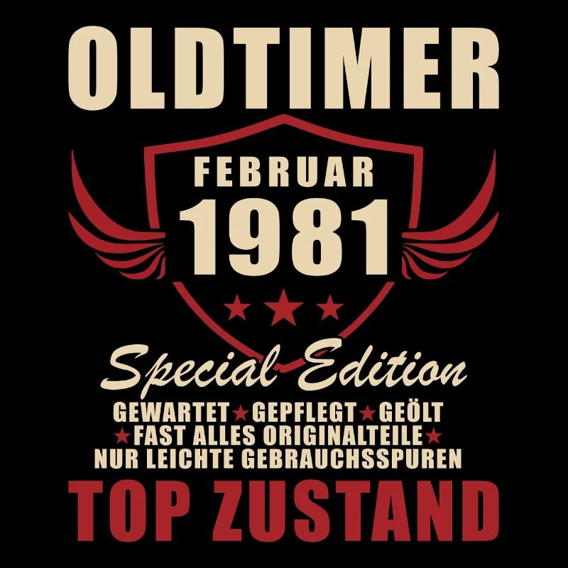 Février 1981 Anniversaire Oldtimer 1981