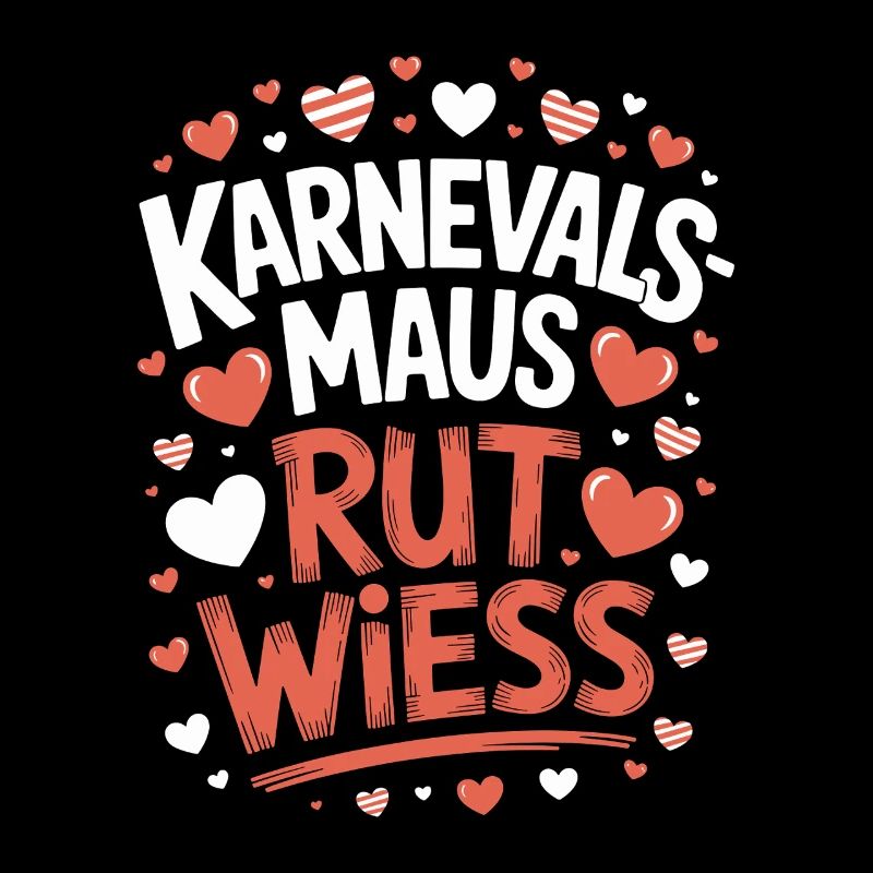 Karnevalsmaus Rut Wiess Köln Kölner Karneval Maus