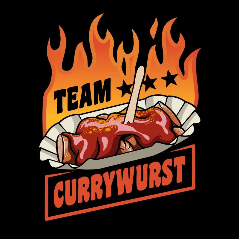 Équipe Currywurst | Flammes de la restauration rapide | Culte