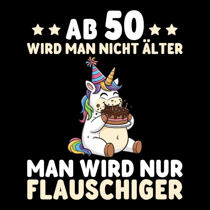 50. Geburtstag Einhorn – Man wird nur flauschiger
