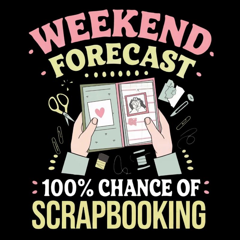 Weekend Scrapbooking Forecast