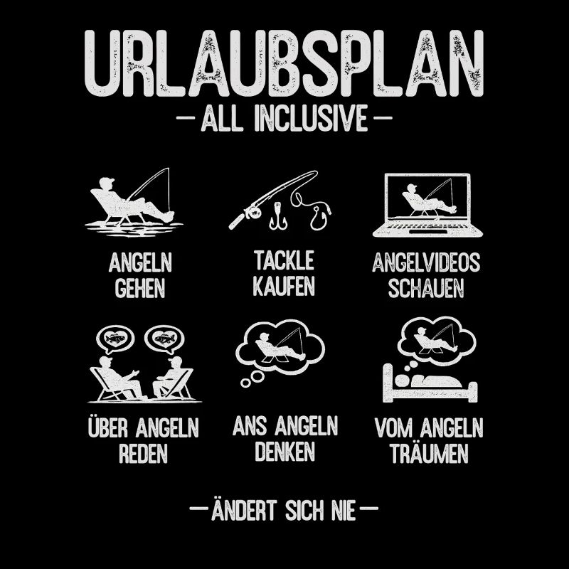 Fishing Gift Man Angler Vacation Plan Norway