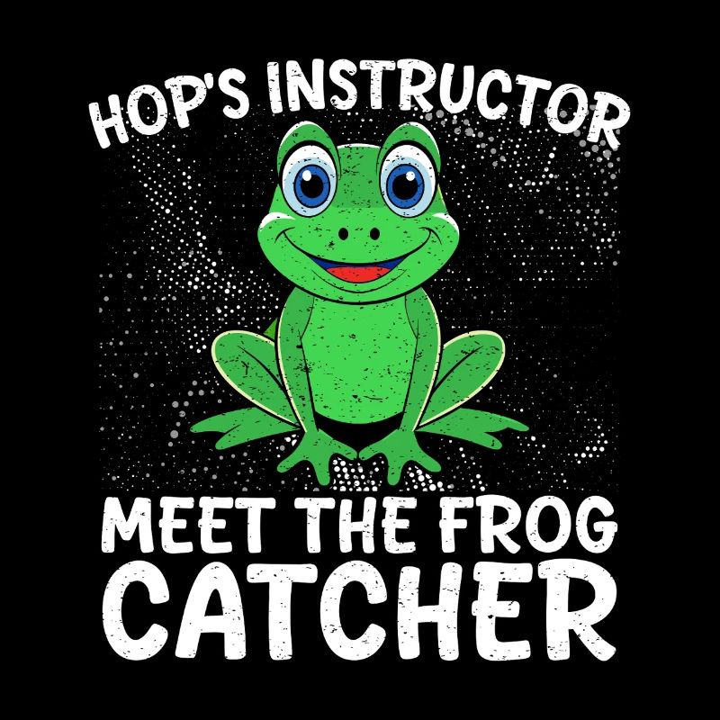Frog Catcher Hop ́s Instructor Frog