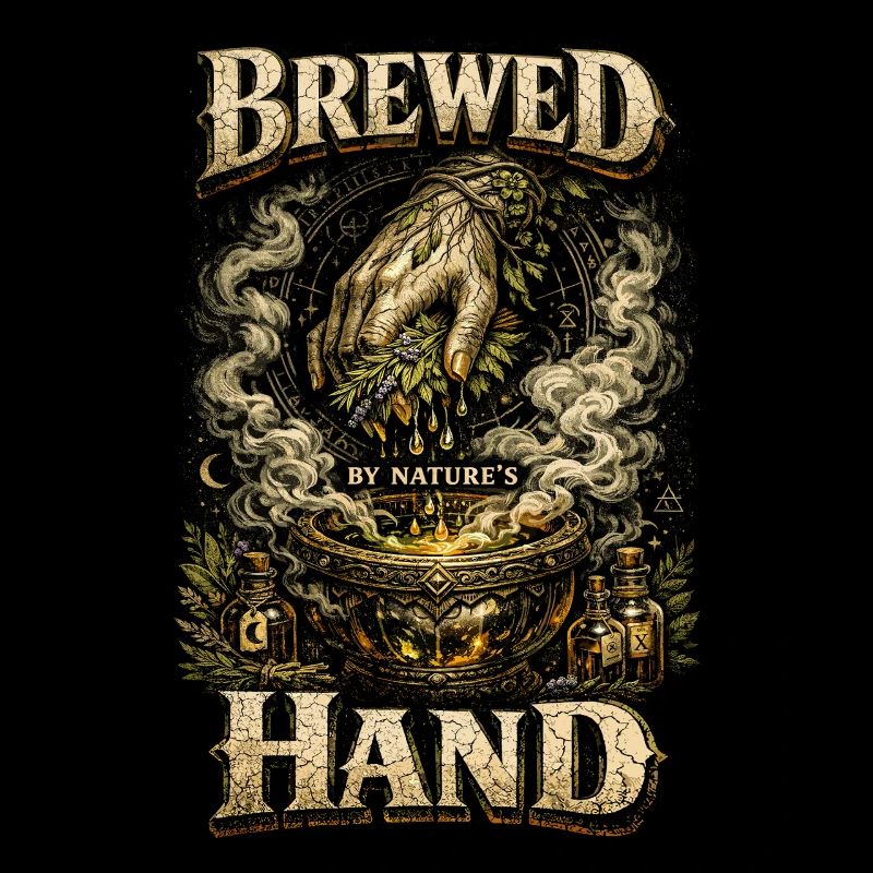 Pharmacist Herb Collector Brewed By Natures Hand