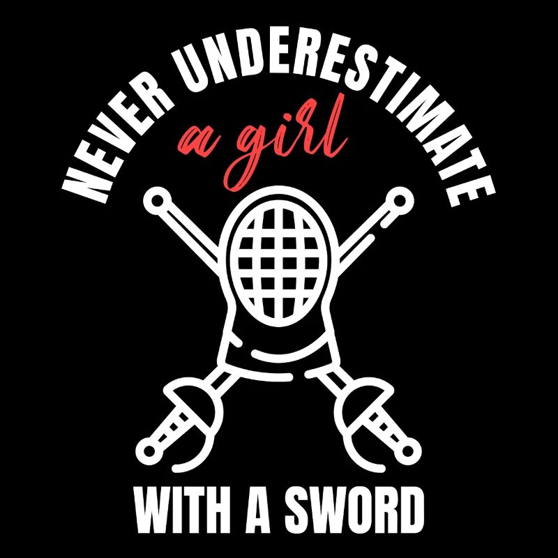 Fille d’Escrime avec Épée