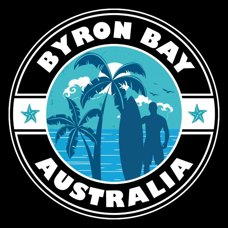 Byron Bay Australia Summer Surf Design