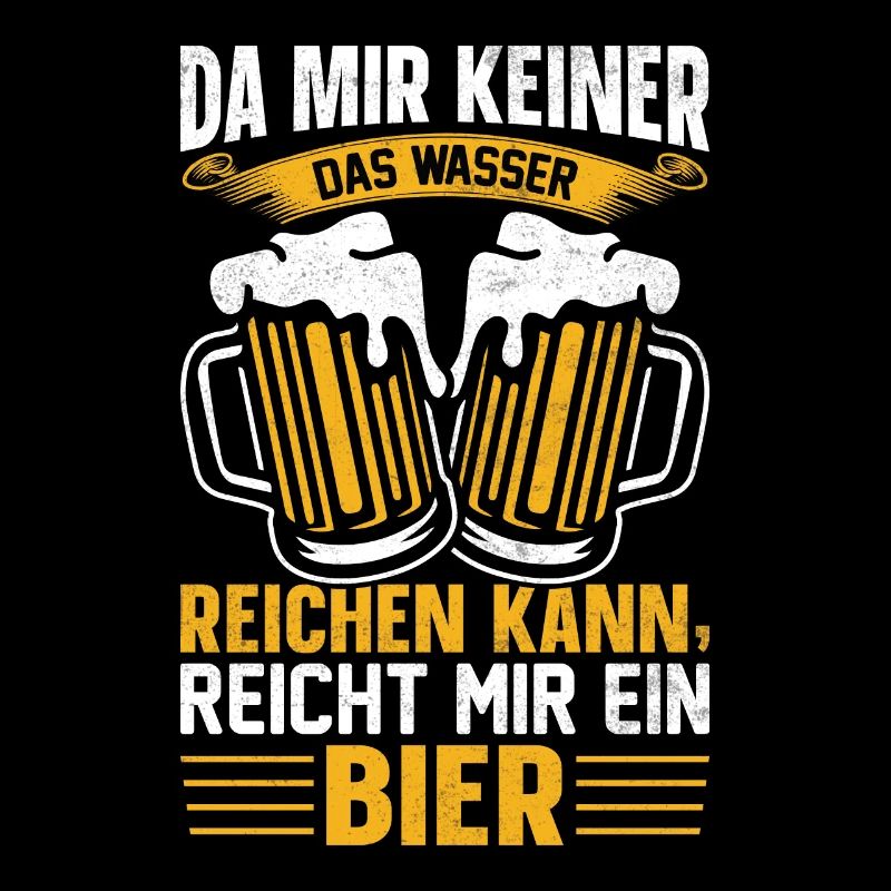 Reicht mir ein Bier - Biertrinker Bier Bierkrug