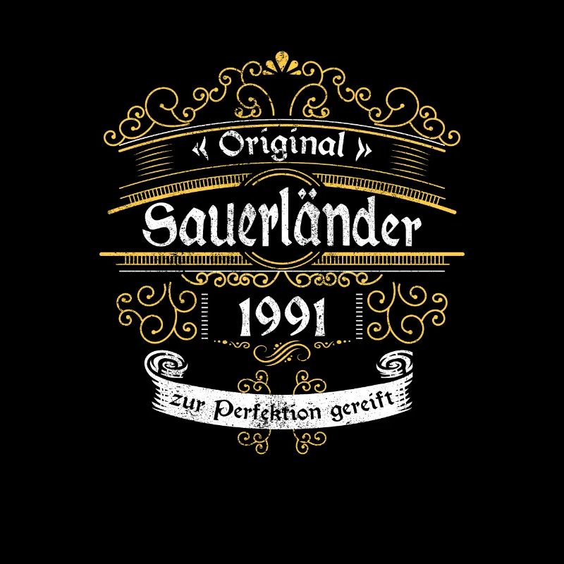 1991 Geburtstag Sauerländer Original Whiskey