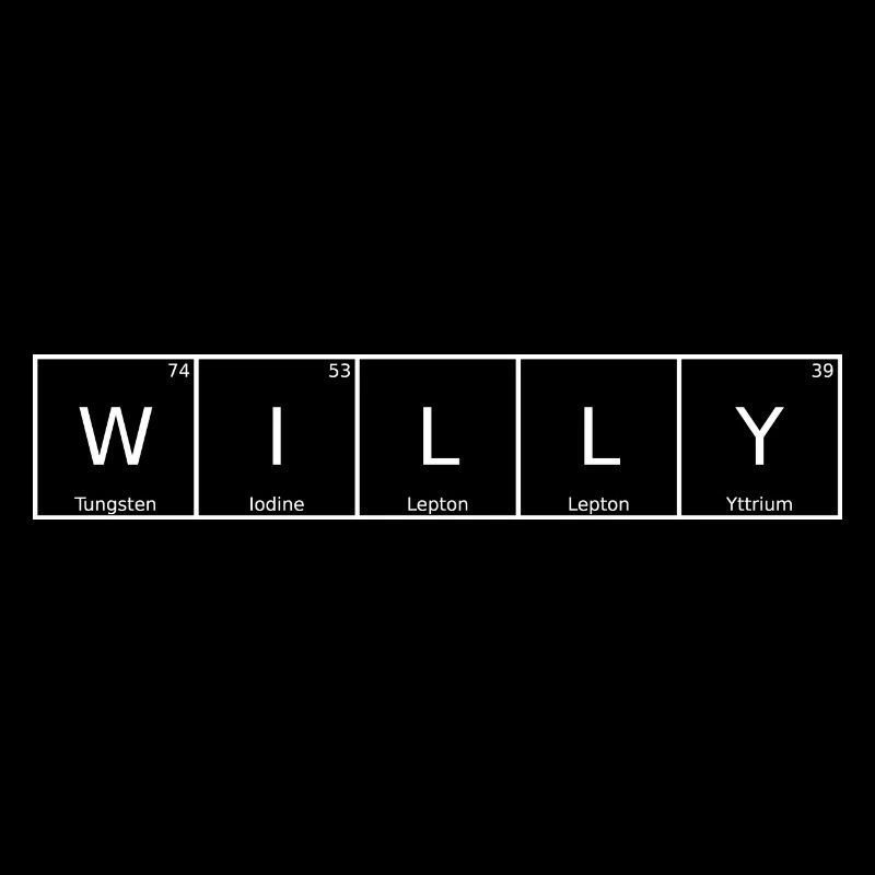 Willy Name First Name Chemistry Periodic Table Elements