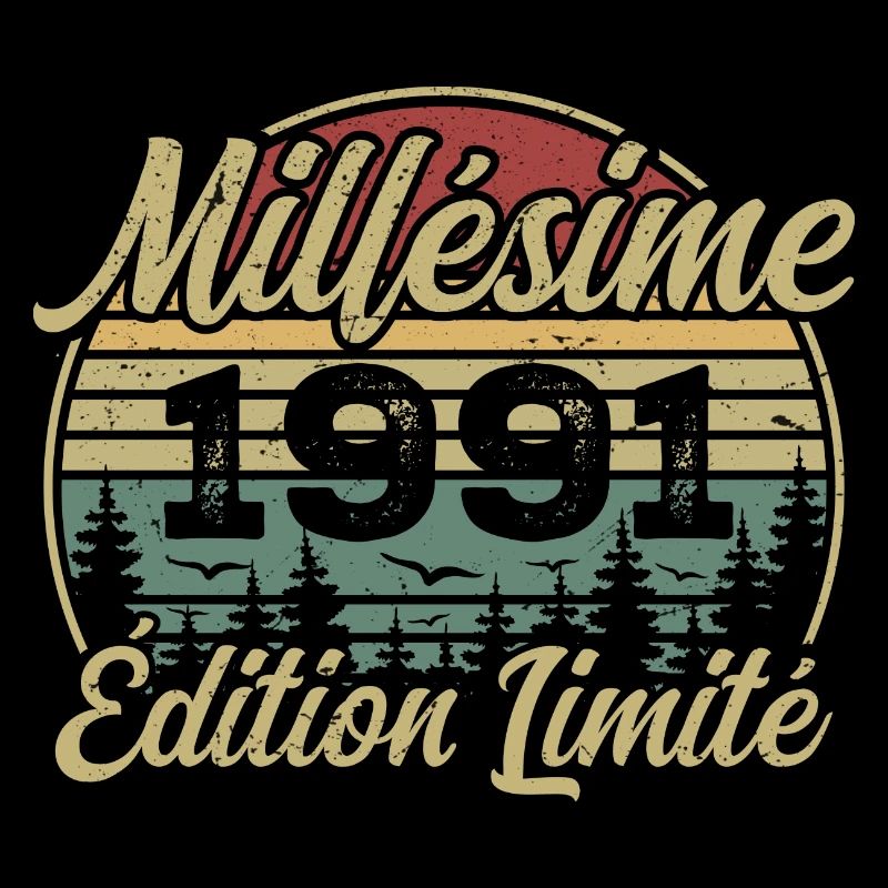 Vintage 1991 - 33rd Anniversary Gift