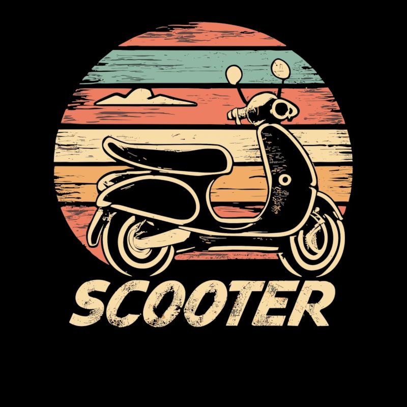 Scooter Motorroller Mofa Moped Roller