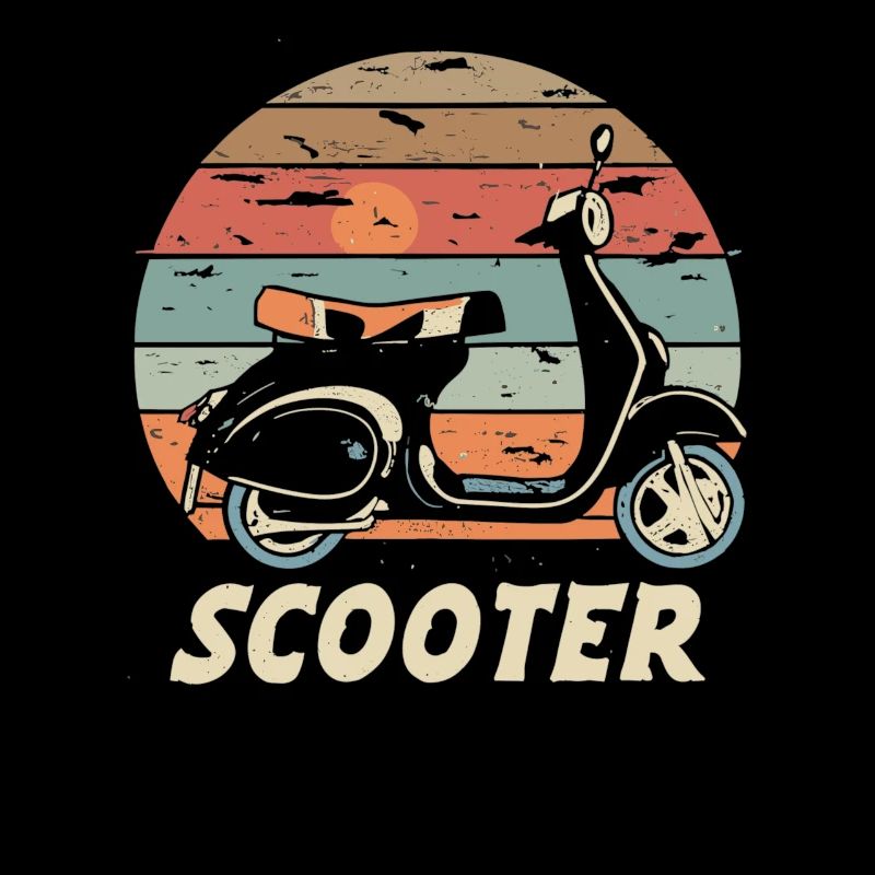 Scooter Motorroller Mofa Moped Roller