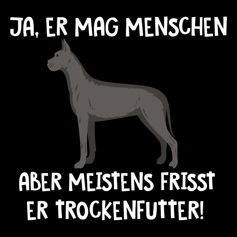 Ja er mag Menschen Dogge