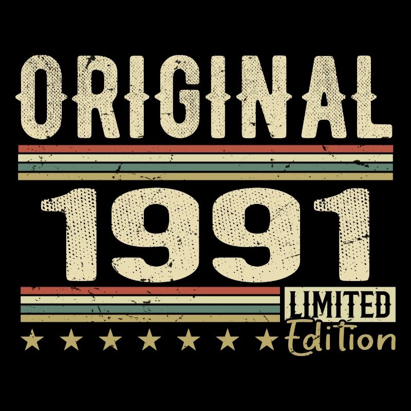 Original 1991 - Retro 1991 Geburtstagsgeschenk