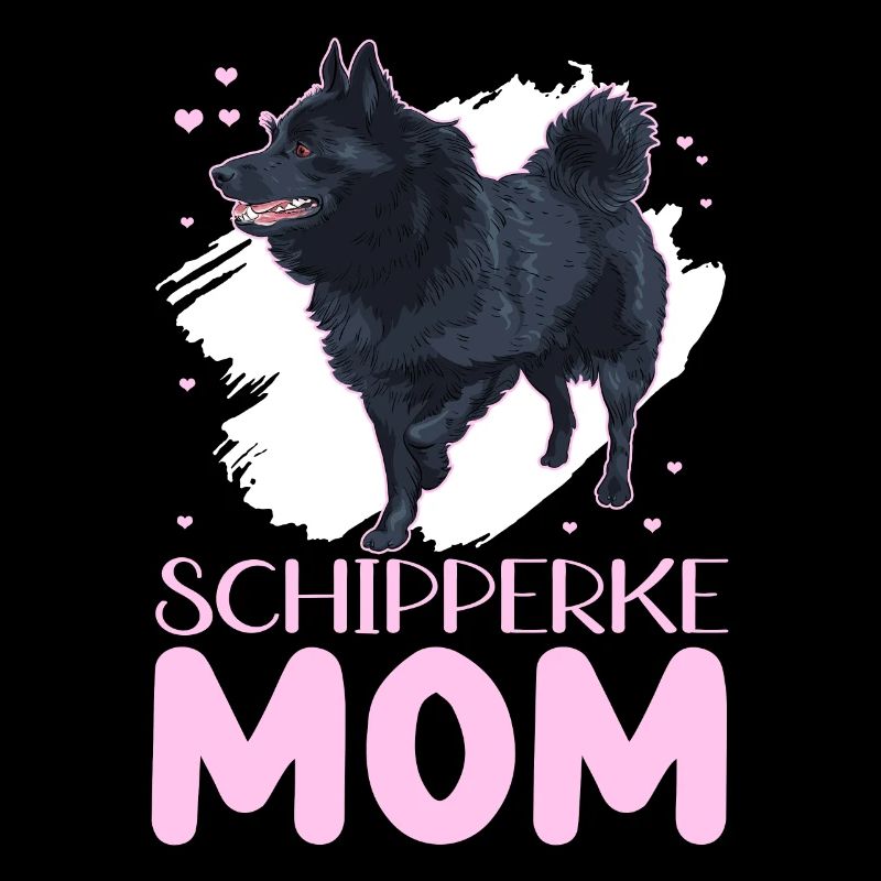 Schipperke Mom Hundemama Hundebesitzer Geschenk